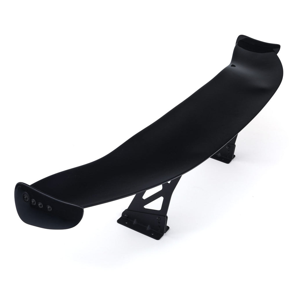 Alettone Posteriore Regolabile Universale Japspeed BGW in ABS Nero Lucido - foto 9