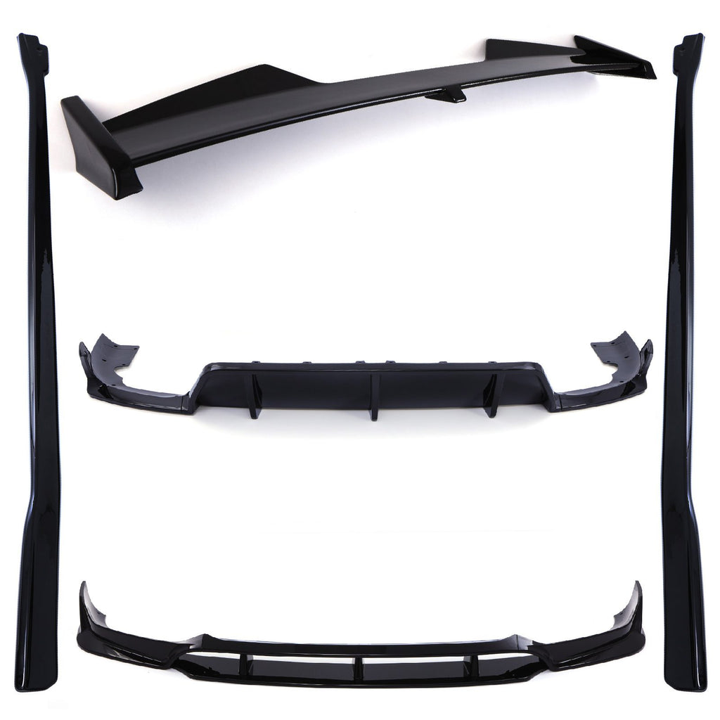 Body Kit Aerodinamico Nero Lucido BMW X6 Pre LCI 19-22 - foto 2