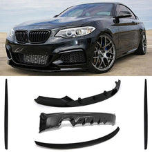 Kit Aero Completo Nero Lucido BMW Serie 2 F22 F23 14-21