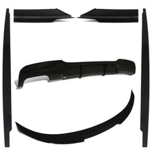 Body Kit Aerodinamico Stile M4 Doppio Scarico Nero Lucido BMW 3 Series E90 Pre LCI 05-08 - foto 2