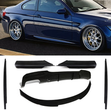Body Kit Aerodinamico Stile M4 Doppio Scarico Nero Lucido BMW 3 Series E90 Pre LCI 05-08