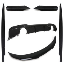 Body Kit Aerodinamico Stile PSM Doppio Scarico Nero Lucido BMW 3 Series E90 Pre LCI 05-08 - foto 2