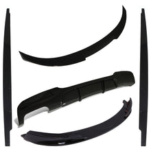 Body Kit Aerodinamico Stile M4 Doppia Uscita Nero Lucido BMW 3 Series E90 LCI 09-12 - foto 2