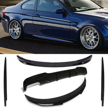 Body Kit Aerodinamico Stile PSM Doppio Scarico Nero Lucido BMW 3 Series E90 LCI 09-12