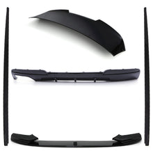 Body Kit Aerodinamico Stile M Performance Doppio Scarico Nero Lucido BMW 5 Series F11 10-17 - foto 2