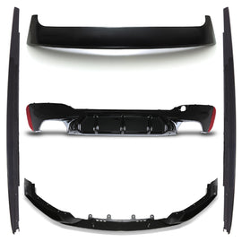 Kit Aero Completo Nero Lucido BMW Serie 5 G31 Touring 18-20 - foto 2