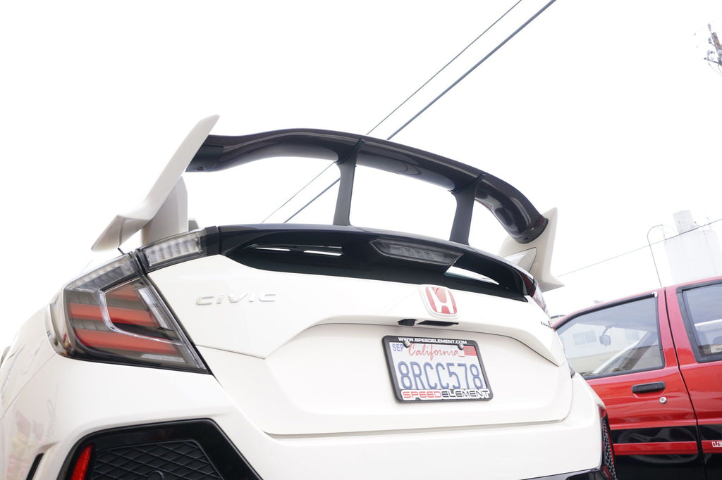 Alette Spoiler Posteriore V1 SK-Import Honda Civic Type R FK8 - foto 3