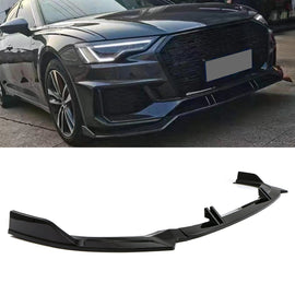 Splitter Anteriore Nero Lucido Audi A6 C8 19-24