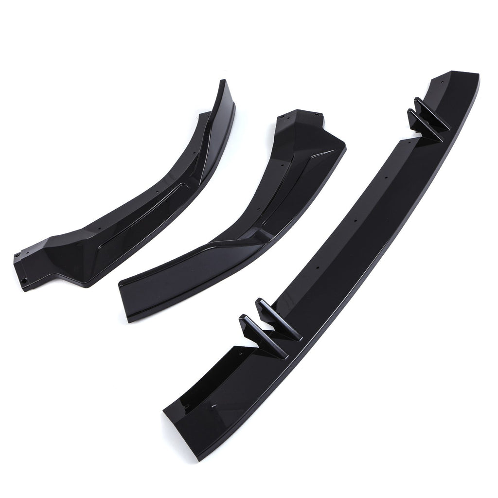Splitter Anteriore Nero Lucido Audi A6 C8 19-24 - foto 2