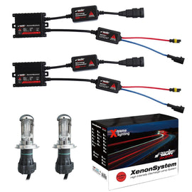H4 Kit Lampadine Xenon Canbus Slim 6000°K
