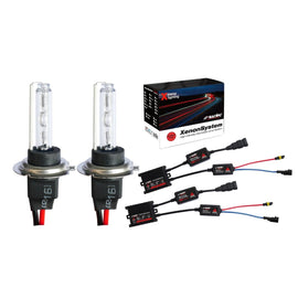 H7 Kit Lampadine Xenon Canbus Slim 6000°K lampada base metallica