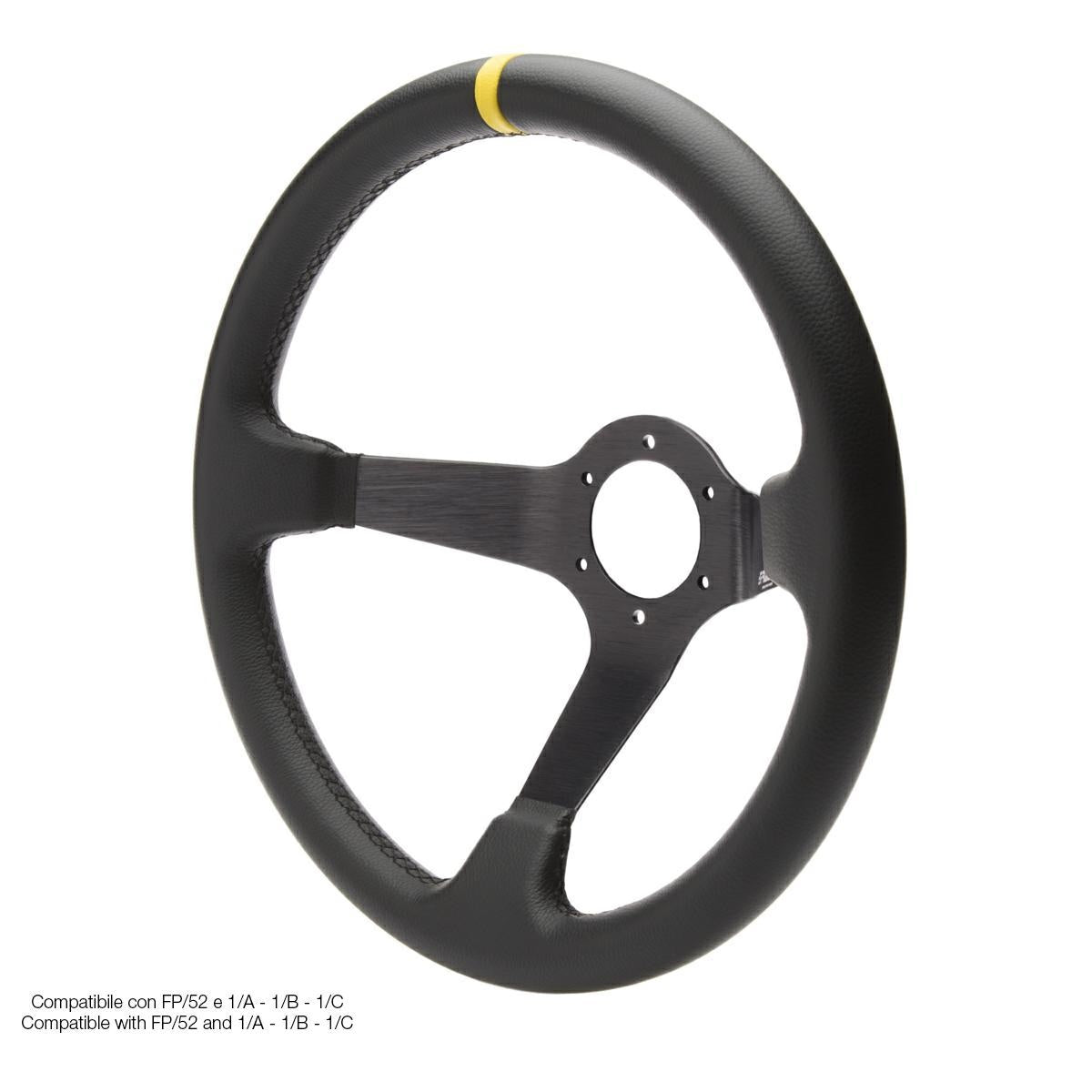 Volante Sportivo UniversaleCarrera 35 pelle
