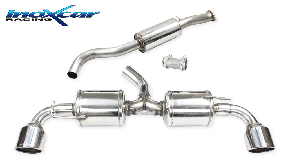 Scarico completo cat-back a valvola Toyota GR Yaris Mk4 XP210 1.6 261cv | Inoxcar