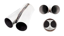 Carica l'immagine nel visualizzatore di Gallery, Tubo a Y in Acciaio Inox XForce 2.5"-3" per Catalizzatore Sportivo - foto 1
