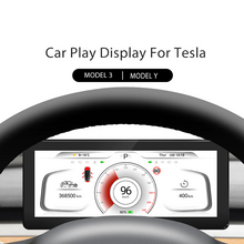 Load image into Gallery viewer, Console Centrale Digitale 8.8&quot; LCD Dashboard Instrument Android Wireless Carplay Android Auto OTA Navigation Upgrades Tesla Model 3 Model Y