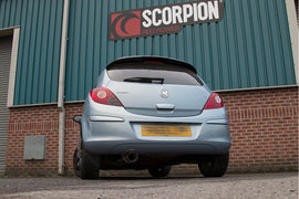 Scarico cat back Scorpion Opel Corsa D 1.0 / 1.2 / 1.4 (Vauxhall) 2006-2014 - foto 2
