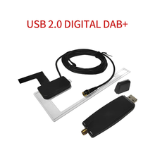 Load image into Gallery viewer, Sintonizzatore/box DAB+ per auto per Android Ricevitore per trasmissione audio digitale USB DVD per auto con antenna Funziona per Android in Europa