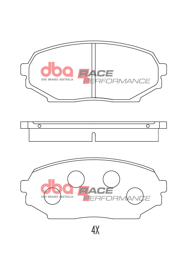 Pastiglie freni Race Performance - Mazda MX5 (Mk1) (NA) 1989-1998