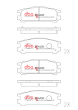Carica l'immagine nel visualizzatore di Gallery, Pastiglie freni Race Performance - Subaru Impreza 1993-2002 / Subaru Impreza Sport 1996-2001 / Subaru Legacy BC5 1992-1994 / Subaru Legacy BC7 1990-1994 (+11 modelli)