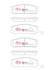Pastiglie freni Race Performance - Subaru Impreza 1993-2002 / Subaru Impreza Sport 1996-2001 / Subaru Legacy BC5 1992-1994 / Subaru Legacy BC7 1990-1994 (+11 modelli)