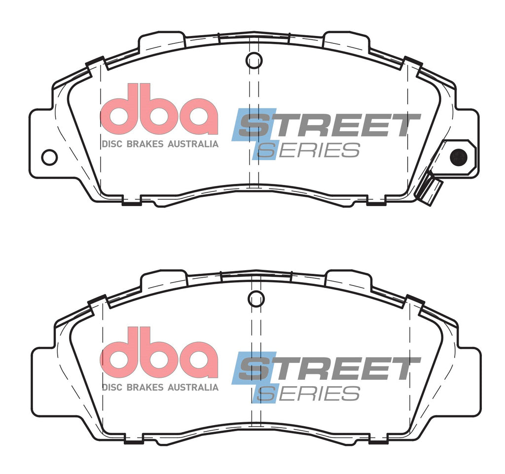 Pastiglie freni Street Series ceramico - asse anteriore - Honda Accord 1991-2003 / Honda Ascot 1993-1998 / Honda CR-V Mk1 1997-2002 / Honda Civic (6th Gen) EK9 1998-2001 (+16 modelli)