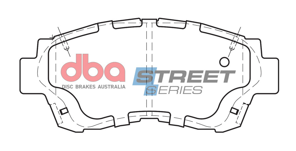 Pastiglie freni Street Series ceramico - asse anteriore - Toyota Altezza SXE10 1998-2005