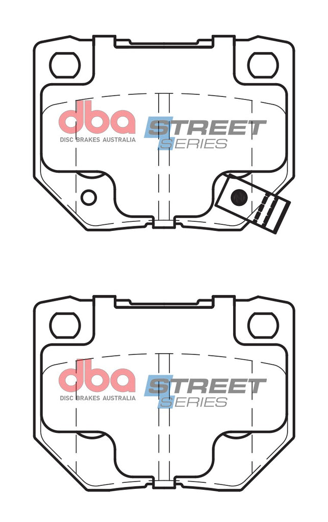 Pastiglie freni Street Series ceramico - asse posteriore - Nissan 300 ZX Z32 1989-1997 / Nissan 300ZX GZ32 1989-1998 / Nissan 300ZX Z32 1990-1994 / Nissan Skyline (R32) 1989-1995 (+9 modelli)