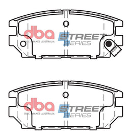 Pastiglie freni Street Series ceramico - asse posteriore - Mitsubishi Chariot 1999-2002 / Mitsubishi Galant 1993-2003 / Mitsubishi Legnum 1996-2005 / Mitsubishi Magna 1994-2002 (+2 modelli)