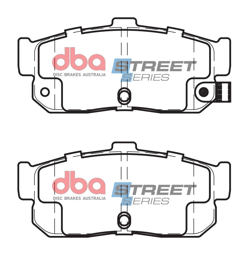 Pastiglie freni Street Series ceramico - asse posteriore - Nissan 100NX 1991-1995 / Nissan Almera 1995-2000 / Nissan Maxima 1991-1994 / Nissan Primera W10 1991-1998 / Nissan Pulsar 1990-1995 (+4 modelli)