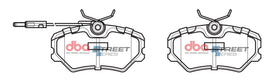 Pastiglie freni Street Series ceramico - asse anteriore - Citroen ZX 1992-1998 / Peugeot 306 MK1 1993-2002