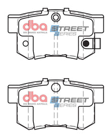 Pastiglie freni Street Series ceramico - asse posteriore - Fiat Sedici 2009-2014 / Honda Accord 1998-2007 / Honda Ascot 1993-1998 / Honda CR-Z 2010-2016 / Honda Civic (6th Gen) EK9 1998-2001 (+35 modelli)