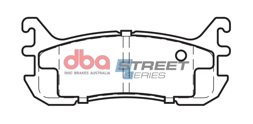 Pastiglie freni Street Series ceramico - asse posteriore - Mazda 323 MK4 BG MK5 BA MK6 BJ 1994-1998 / Mazda Lantis 1993-1997
