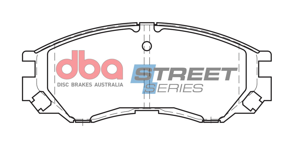 Pastiglie freni Street Series ceramico - asse anteriore - Mitsubishi Delica 1994-2002 / Mitsubishi L 200 96-06 1997-2000 / Mitsubishi L 300 1994-2002 / Mitsubishi L 400 1996-2005 (+2 modelli)