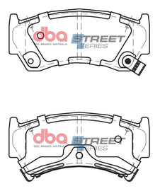Pastiglie freni Street Series ceramico - asse anteriore - Nissan 200SX (S14) 1993-1999