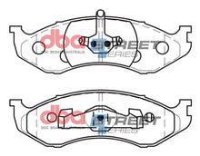 Carica l'immagine nel visualizzatore di Gallery, Pastiglie freni Street Series Semi metallic - asse anteriore - Jeep Cherokee 1997-2001 / Jeep Grand Cherokee 1996-1999 / Jeep Wrangler 1997-2006