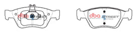 Pastiglie freni Street Series ceramico - asse anteriore - Mercedes-Benz C-Class (W202) C200 K 1995-2000 / Mercedes-Benz C-Class (W202) C230 1996-2000 / Mercedes-Benz C-Class (W202) C230 K 1996-2000 (+31 modelli)