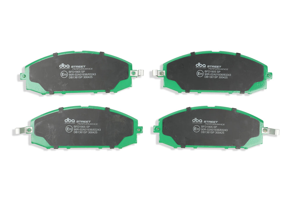 Kit dischi e pastiglie Street Performance T2 scanalato - Nissan Patrol Y61 1997-2013 - DBA625S-1361SP