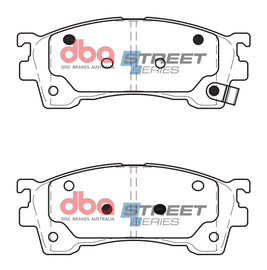Pastiglie freni Street Series ceramico - asse anteriore - Ford Probe 1994-1998 / Ford Telstar 1993-1998 / Ford Telstar AY AX GLX TX5 V6 1992-1996 / Mazda 323 MK5 BA MK6 BJ 1998-2001 / Mazda 626 1992-1997 (+4 modelli)