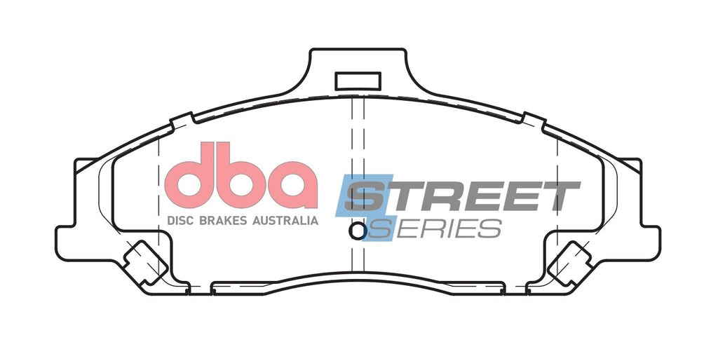 Pastiglie freni Street Series ceramico - asse anteriore - Ford Ranger 1999-2011 / Mazda B2500 Pick-up 1999-2006 / Mazda BT-50 2007-2011
