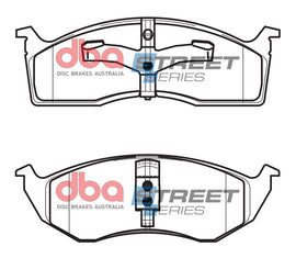 Pastiglie freni Street Series Semi metallic - asse anteriore - Chrysler Grand Voyager 1997-2000 / Chrysler Neon 1996-1999 / Chrysler Voyager 1997-2000