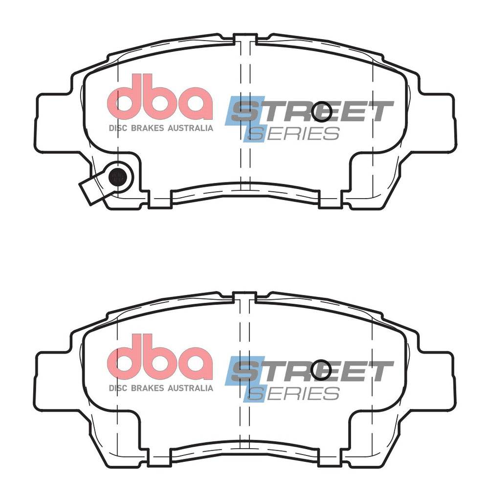 Pastiglie freni Street Series ceramico - asse anteriore - Toyota Yaris (XP10) NCP10 JT XP10 1999-2003 / Toyota Yaris (XP10) NLP10 JT XP10 1999-2003 / Toyota Yaris (XP10) SCP10 JT XP10 1999-2003