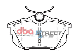 Pastiglie freni Street Series ceramico - asse posteriore - Mitsubishi Carisma 1999-2006 / Mitsubishi Colt 2004-2012 / Mitsubishi Spacestar 2001-2005 / Proton Impian 2001-2011 / Proton Waja 2000-2002 (+6 modelli)