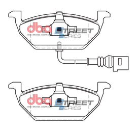 Pastiglie freni Street Series ceramico - asse anteriore - Audi A1 8X 2010-2018 / Audi A1 GB 2018 / Audi A2 8Z 2000-2005 / Audi A3 8L 1999-2003 / Audi A3 8P 2003-2013 / Audi A3 Cabrio 8P 2008-2013 (+46 modelli)