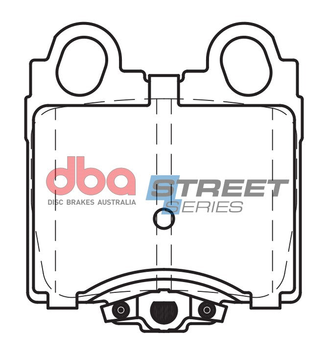 Pastiglie freni Street Series ceramico - asse posteriore - Lexus GS300 1998-2005 / Lexus GS430 2000-2005 / Lexus IS200 1999-2005 / Lexus IS300 2001-2005 / Lexus SC430 2001-2010 (+11 modelli)