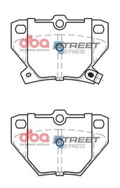 Pastiglie freni Street Series ceramico - asse posteriore - Toyota Celica ZZT230 1999-2006 / Toyota Celica ZZT231 2000-2006 / Toyota Corolla Verso 2002-2004 / Toyota Prius NHW11 2000-2004 (+10 modelli)
