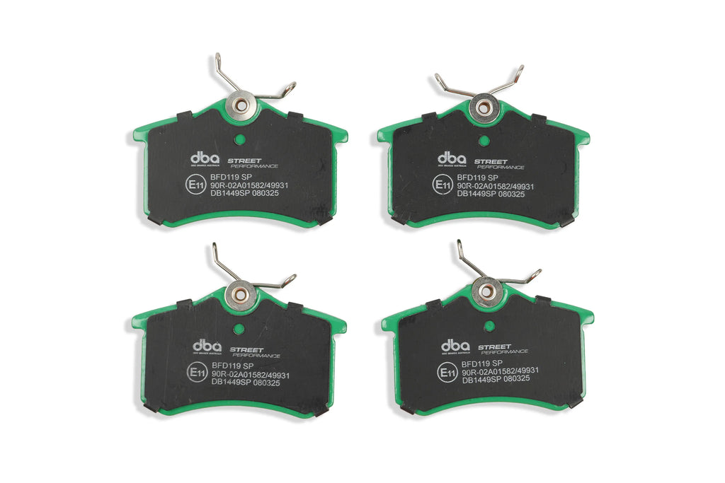 Pastiglie freni Street Performance - Rear - Audi A1 8X 2010-2018 / Audi A1 GB 2018 / Audi A2 8Z 2002-2005 / Audi A3 8P 2006-2013 / Audi A3 Cabrio 8P 2008-2013 / Audi A3 quattro 8P 2004-2007 (+152 modelli)
