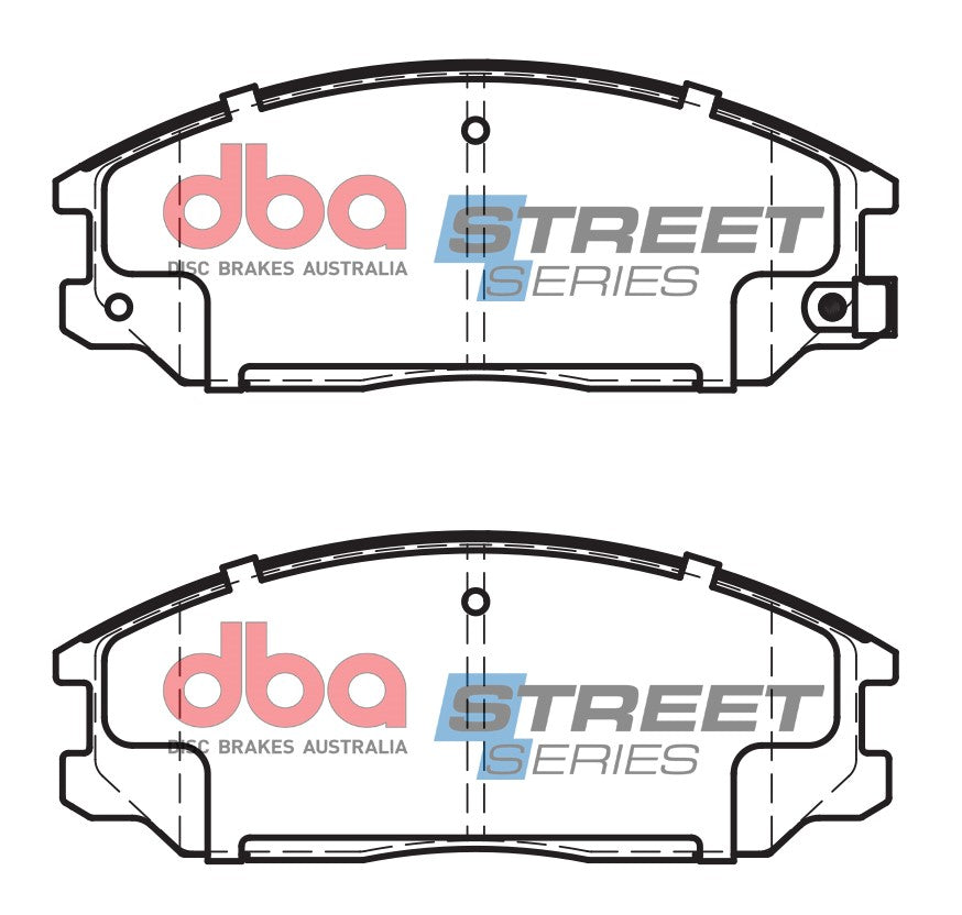 Pastiglie freni Street Series ceramico - asse anteriore - Ssangyong Korando Sports Pick-up 2012-2016 / Ssangyong Musso 2016 / Ssangyong Rexton 2004-2017 / Ssangyong Rexton W 2014-2016