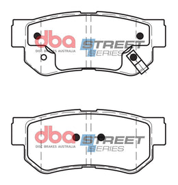Pastiglie freni Street Series ceramico - asse posteriore - Hyundai Getz 2002-2008 / Hyundai Grandeur 2007-2011 / Hyundai Matrix 2001-2010 / Hyundai Santa Fe 2000-2006 / Hyundai Sonata 1998-2008 (+6 modelli)