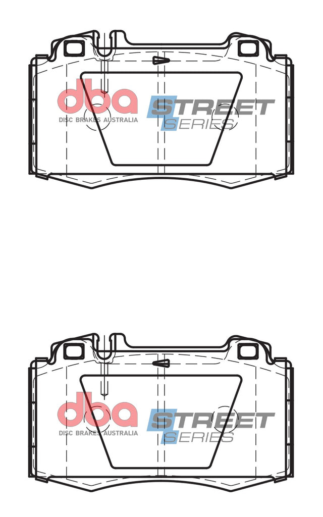 Pastiglie freni Street Series ceramico - asse anteriore - Mercedes-Benz C-Class (W203) 2001-2007 / Mercedes-Benz C-Class (W203) C30 TD AMG 2001-2004 / Mercedes-Benz C-Class (W203) C32 AMG 2001-2005 (+62 modelli)