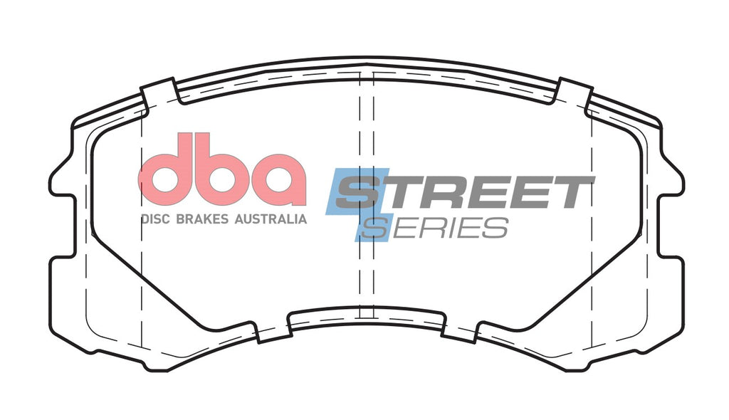 Pastiglie freni Street Series ceramico - asse anteriore - Mitsubishi Lancer 2005-2007